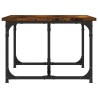 Table basse Chêne fumé 90x50x35 cm Bois d'ingénierie 