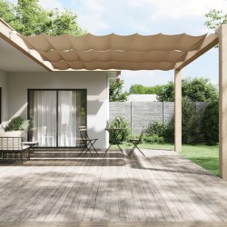 Auvent vertical Taupe 180x1000 cm Tissu oxford 