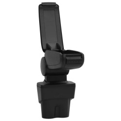 Accoudoir de voiture noir 17x32x(35,5-52) cm ABS 