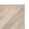 Table basse 110x110x36 cm Bois de manguier solide 