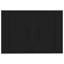 Meuble TV mural Noir 57x34,5x40 cm 