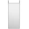 Miroir de porte Noir 40x100 cm Verre et aluminium 
