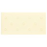 Panneaux muraux 12 pcs Crème 60x30 cm Similicuir 2,16 m² 