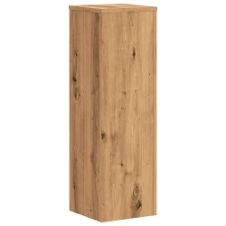 Supports pour plantes 2 pcs chêne artisanal bois d'ingénierie 
