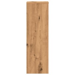 Supports pour plantes 2 pcs chêne artisanal bois d'ingénierie 