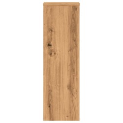 Supports pour plantes 2 pcs chêne artisanal bois d'ingénierie 