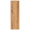 Supports pour plantes 2 pcs chêne artisanal bois d'ingénierie 