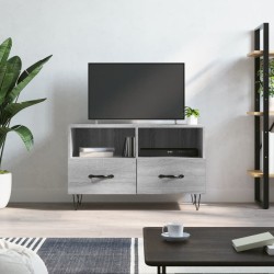 Meuble TV Sonoma gris 80x36x50 cm Bois d'ingénierie 