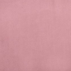 Canapé pour enfants rose 60x40x30 cm velours 