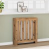 Cache-radiateur chêne artisanal 78x20x82 cm bois d'ingénierie 