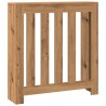 Cache-radiateur chêne artisanal 78x20x82 cm bois d'ingénierie 