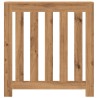 Cache-radiateur chêne artisanal 78x20x82 cm bois d'ingénierie 