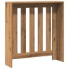 Cache-radiateur chêne artisanal 78x20x82 cm bois d'ingénierie 