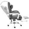 Chaise de bureau de massage Gris Similicuir 