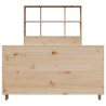 Cadre de lit sans matelas 90x190 cm bois de pin massif 