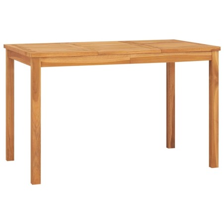 Table à dîner de jardin 120x70x77 cm Bois de teck solide 