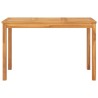 Table à dîner de jardin 120x70x77 cm Bois de teck solide 
