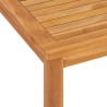 Table à dîner de jardin 120x70x77 cm Bois de teck solide 