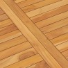 Table à dîner de jardin 120x70x77 cm Bois de teck solide 