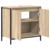 Meuble de salle de bain lavabo chêne sonoma 60x34,5x60 cm 
