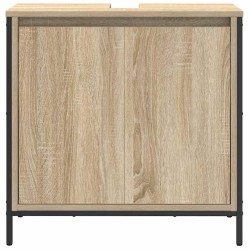 Meuble de salle de bain lavabo chêne sonoma 60x34,5x60 cm 