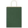 Sacs en papier 250 pcs avec poignées vert 26x12x35 cm 
