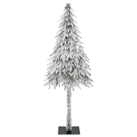Sapin de Noël blanc Blanc PVC 150 cm Sapin de Noël blanc 