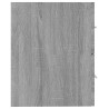Armoire de lavabo Sonoma gris 60x38,5x48 cm Bois d'ingénierie 