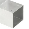 Connecteurs de poteau 4pcs Forme en L Métal galvanisé 101x101mm 