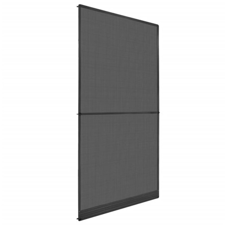 Moustiquaire à charnière pour portes Anthracite 120x240 cm 