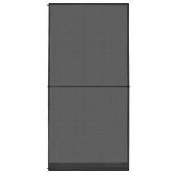 Moustiquaire à charnière pour portes Anthracite 120x240 cm 