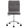 Chaise de salle à manger Gris Similicuir 