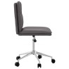 Chaise de salle à manger Gris Similicuir 