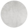Tapis OVIEDO à poils courts gris Ø 160 cm 