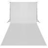 Toile de fond coton sans support blanc 600x300 cm  