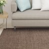 Tapis Sisal naturel 66x250 cm Marron 