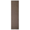 Tapis Sisal naturel 66x250 cm Marron 