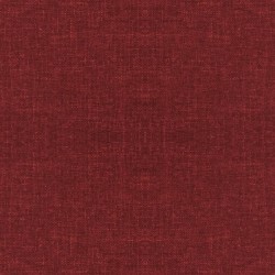 Tabouret avec pieds en bois Rouge bordeaux Tissu 