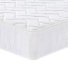 Matelas à ressorts ensachés dureté moyenne 90x190 cm 