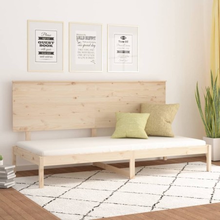 Lit de jour sans matelas 80x200 cm bois de pin massif 