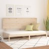 Lit de jour sans matelas 80x200 cm bois de pin massif 
