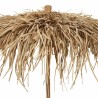 Parasol Tiki avec auvent en feuille de bananier 150 cm bambou 