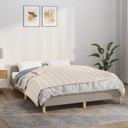 Couverture lestée Crème clair 138x200 cm 6 kg Tissu 