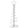 Sapin de Noël à LED 100 LED blanc chaud 150 cm 