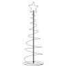 Sapin de Noël à LED 100 LED blanc chaud 150 cm 