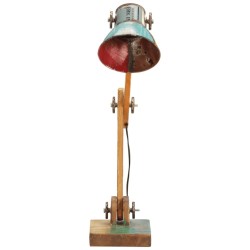 Lampe de bureau industrielle Multicolore Ronde 23x18x95 cm E27 
