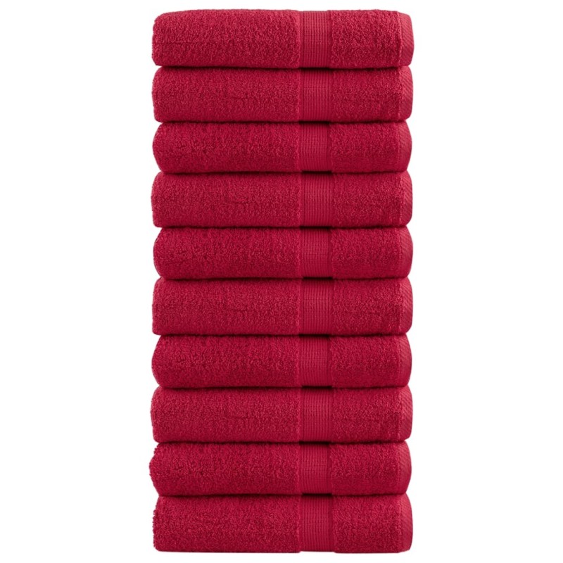 Serviettes de bain de qualité supérieure SOLUND 10 pcs 600g/m² 