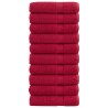 Serviettes de bain de qualité supérieure SOLUND 10 pcs 600g/m² 