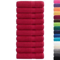 Serviettes de bain de qualité supérieure SOLUND 10 pcs 600g/m² 