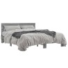 Cadre de lit sans matelas sonoma gris 150x200 cm 